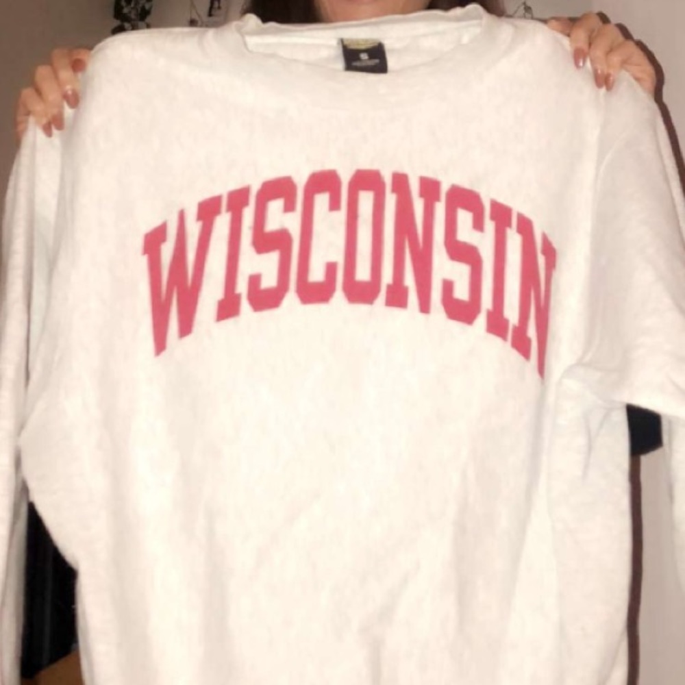 Wisconsin crew neck